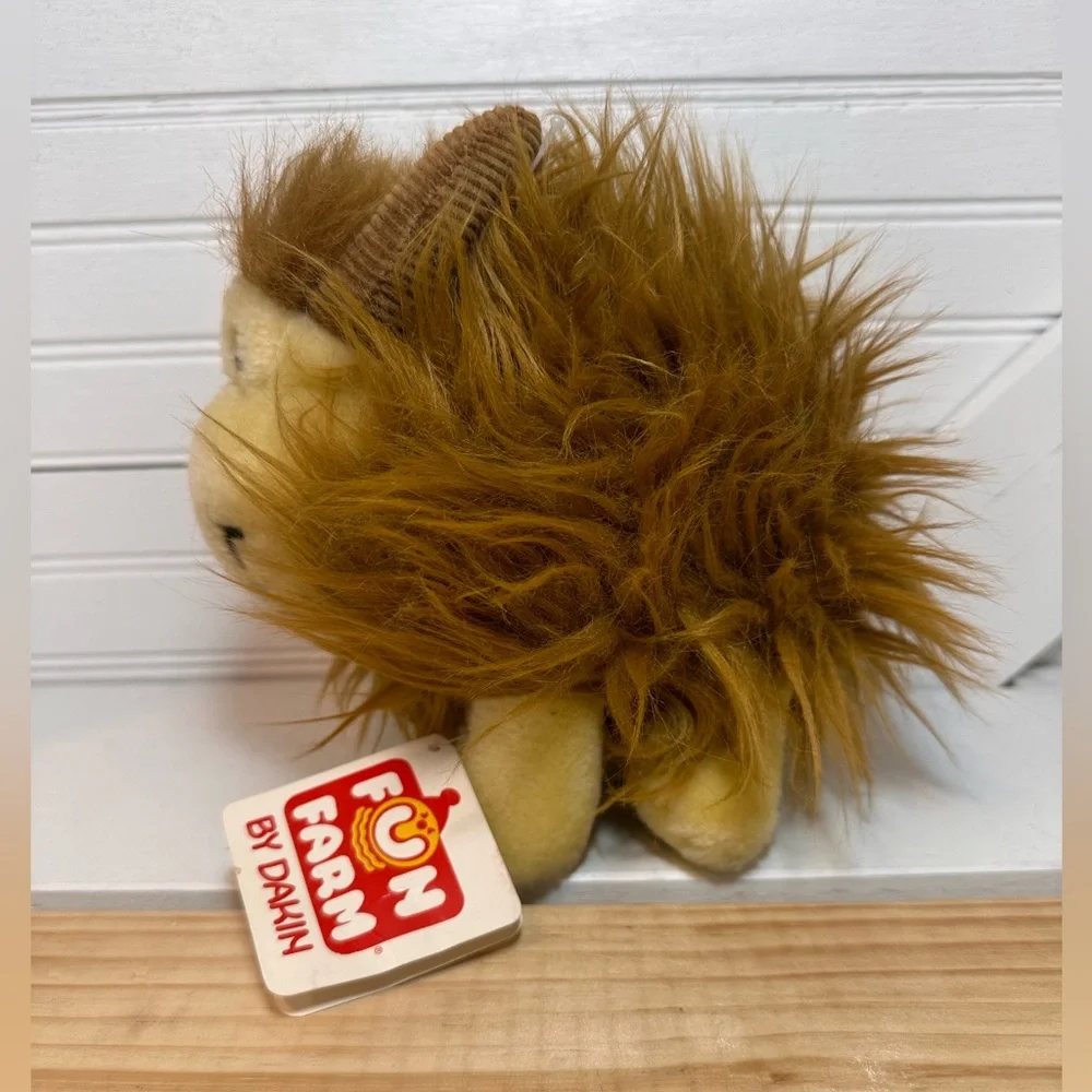NWT Vintage 1980s Dakin PLUSH YAK stuffed animal RETRO 
